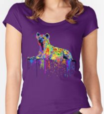 Bleeding Africa Women's Fitted Scoop T-Shirt