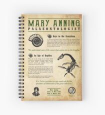 Mary Anning: Palaeontologist Spiral Notebook