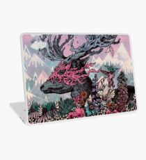 Journeying Spirit (deer) sunset Laptop Skin