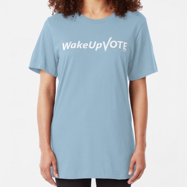 WakeUpVote.com Slim Fit T-Shirt