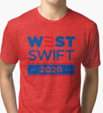 West Swift 2020 Kanye Tri-blend T-Shirt