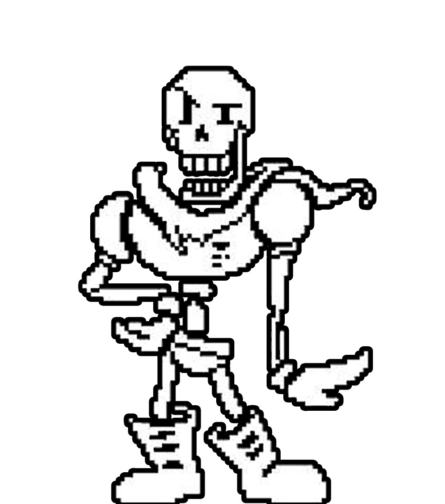 Undertale Papyrus Character By Banykun Redbubble