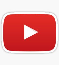 YouTube logo Sticker