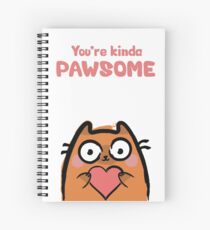 Cute Love Cat Spiral Notebook