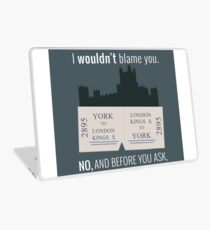 Blue - Downton Abbey Laptop Skin