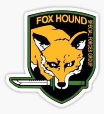 Metal Gear Solid - Fox Hound Emblem Sticker