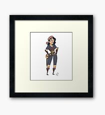 Human Female Rogue Framed Print