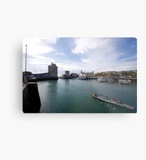 France - La Rochelle - harbor and crew Metal Print