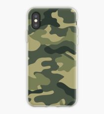Camo khaki iPhone Case