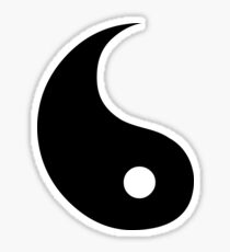 Classic Yin (Matches with "Classic Yang") Sticker