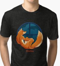Firefox Parody Tri-blend T-Shirt