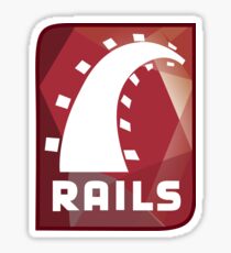 Ruby on rails Sticker