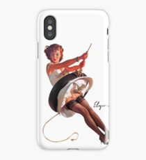 pin up girl iPhone Case