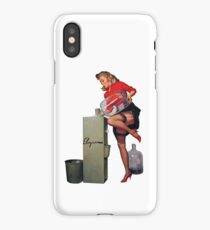 pin up girl iPhone Case