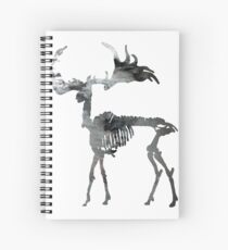 Cuaderno de espiral Megaloceros giganteus, Irish Elk, ciervo gigante irlandés,