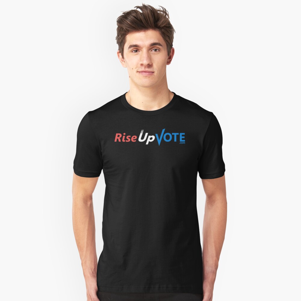 RiseUpVote.com1 Slim Fit T-Shirt