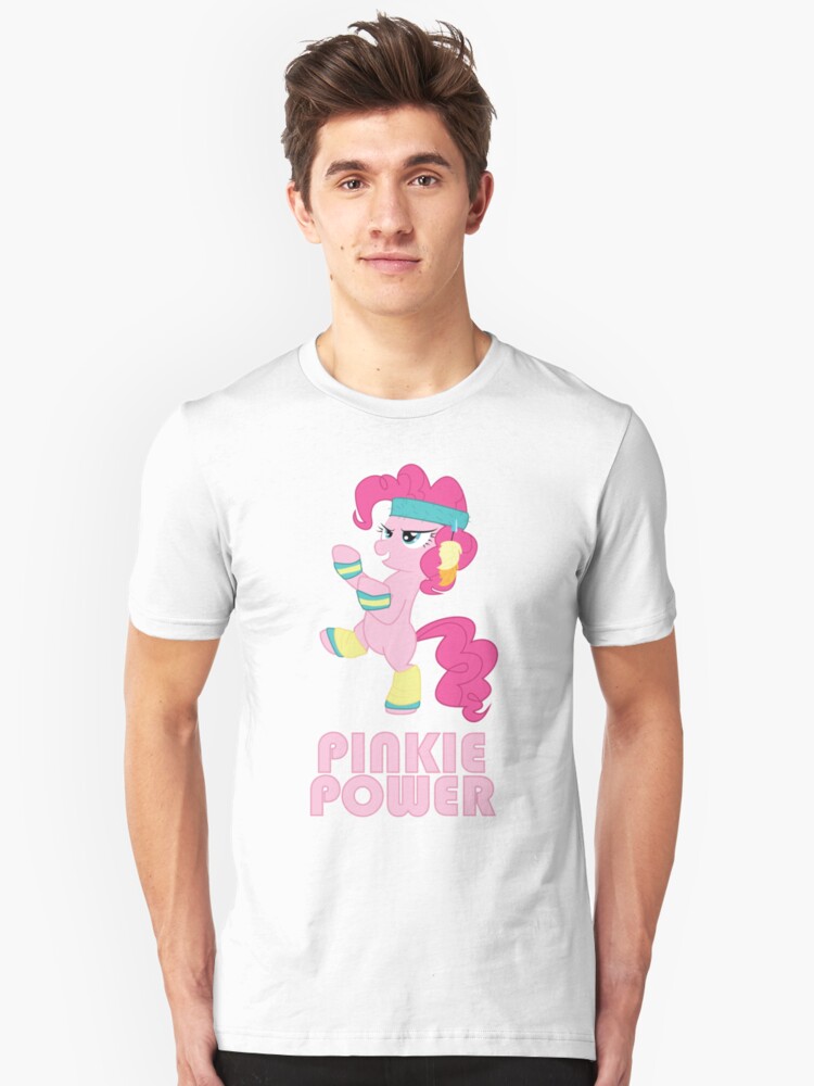 Alternate view of Pinkie Pie Power Slim Fit T-Shirt