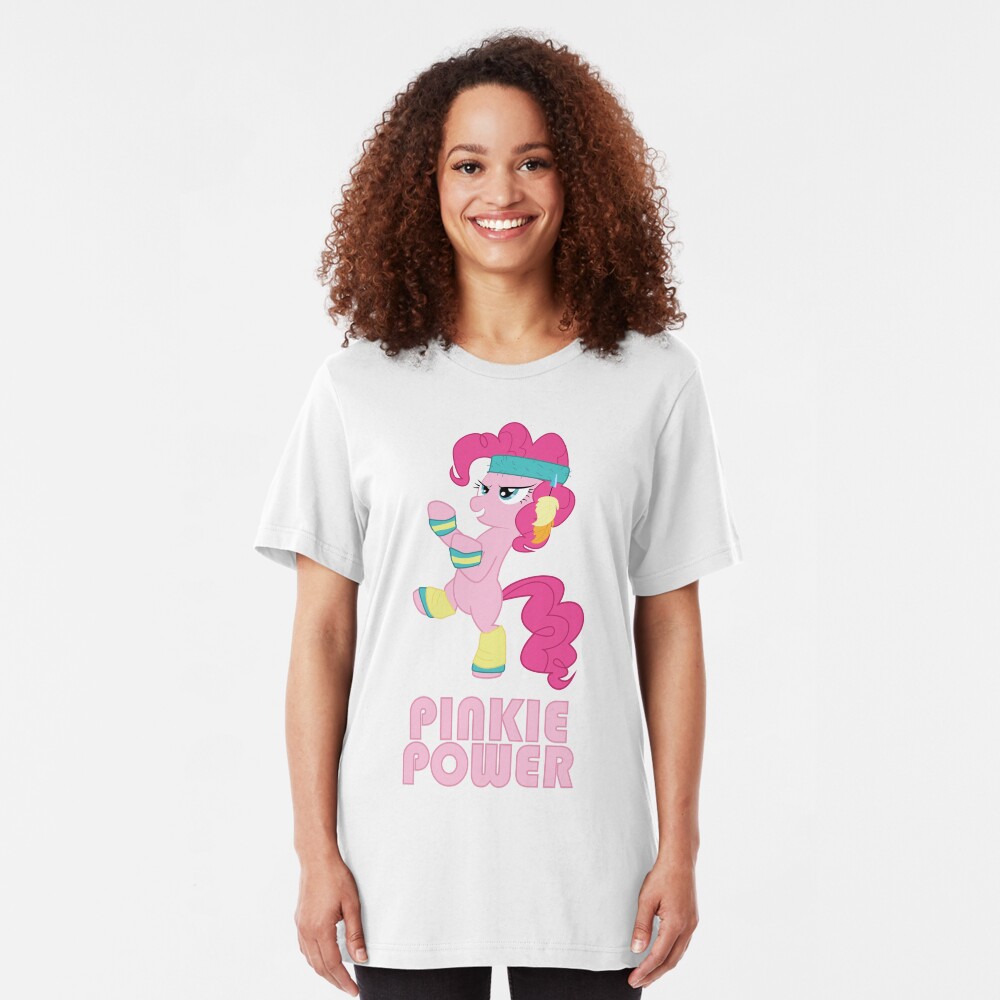Pinkie Pie Power Slim Fit T-Shirt
