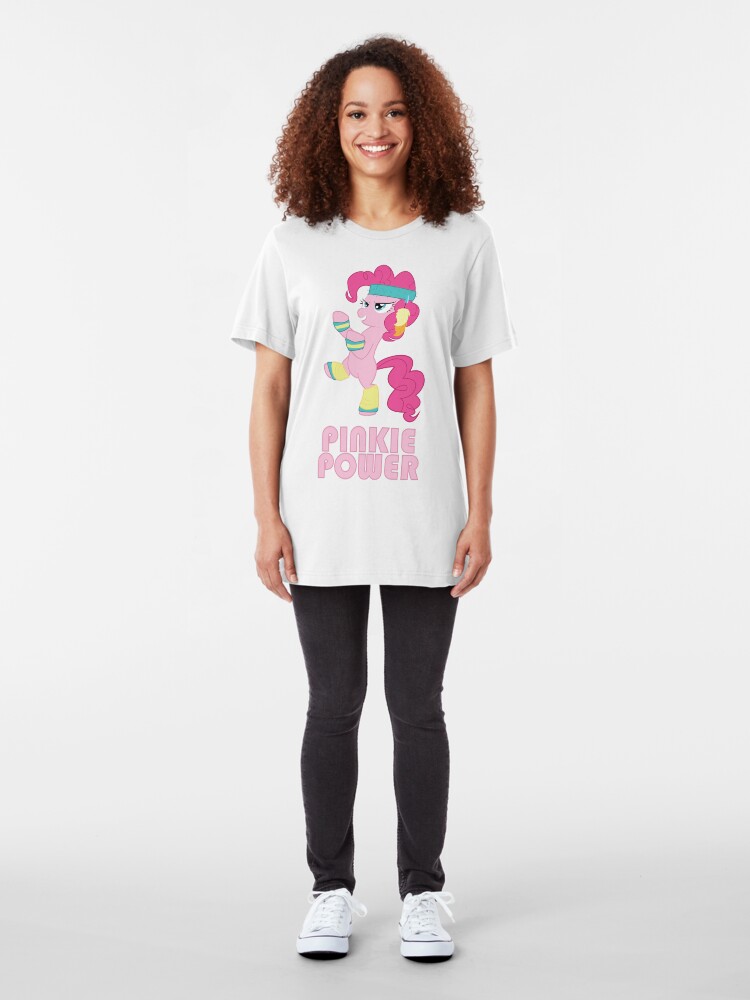 Alternate view of Pinkie Pie Power Slim Fit T-Shirt