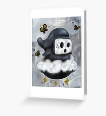 Guy Shyly Greeting Card