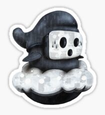 Guy Shyly Sticker