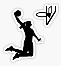Basketball girl woman Sticker