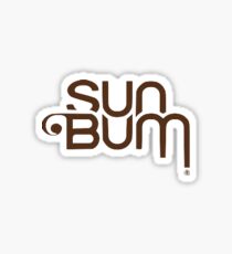 sun bum sticker Sticker