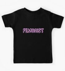 Feminist in pink Kids Tee