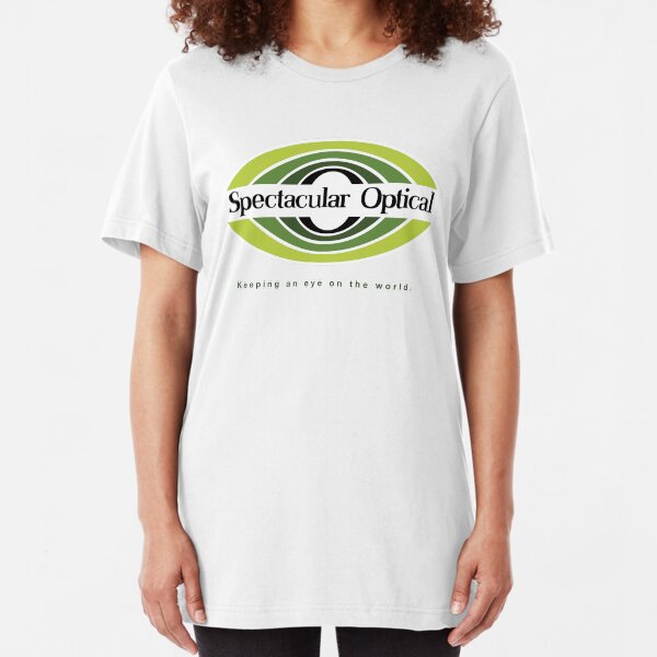 Spectacular Optical - Keeping an eye on the world Slim Fit T-Shirt
