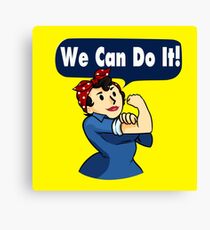 We Can Do It! Canvas Print
