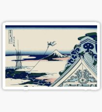 Hokusai mount fuji Sticker