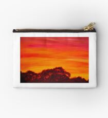 Orange Evening Studio Pouch