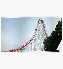 Magnum XL-200 Achterbahn Drop Poster