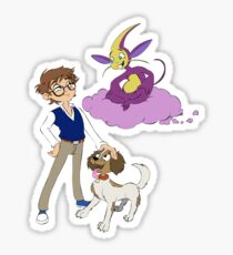 Digby, Dax and Loo Sticker
