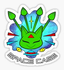 Alien Aisha "Space Case" Sticker