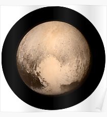 IT'S REALLY PLUTO'S HEART - HIGH QUALITY IMAGE Poster