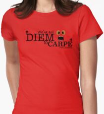 We've got Diem to Carpe! Flint lockwood Women's Fitted T-Shirt