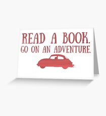 Read a Book Greeting Card