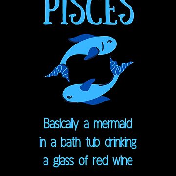 Pisces Zodiac Sign Test Description Poster