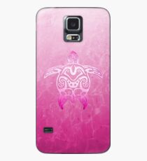 Rosa Tribal Turtle Hülle & Klebefolie für Samsung Galaxy