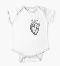 Anatomical Heart One Piece - Short Sleeve