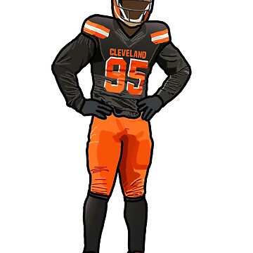 Nike Little Kids' Cleveland Browns Myles Garrett #95 Brown Game