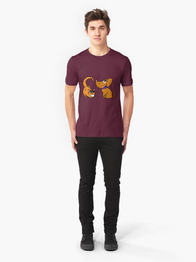 Alternate view of Hello! Slim Fit T-Shirt