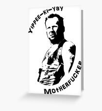 Die Hard Greeting Card