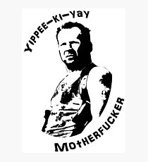 Die Hard Photographic Print