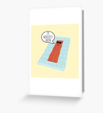 Crispy Greeting Card