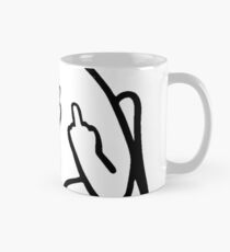 Mittelfinger Cat Tasse (Standard)