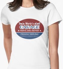 Mario's Garage Women's Fitted T-Shirt
