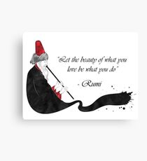 Rumi Quote Canvas Print
