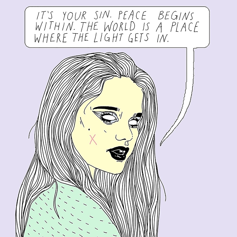 where the light gets in by megandoods redbubble